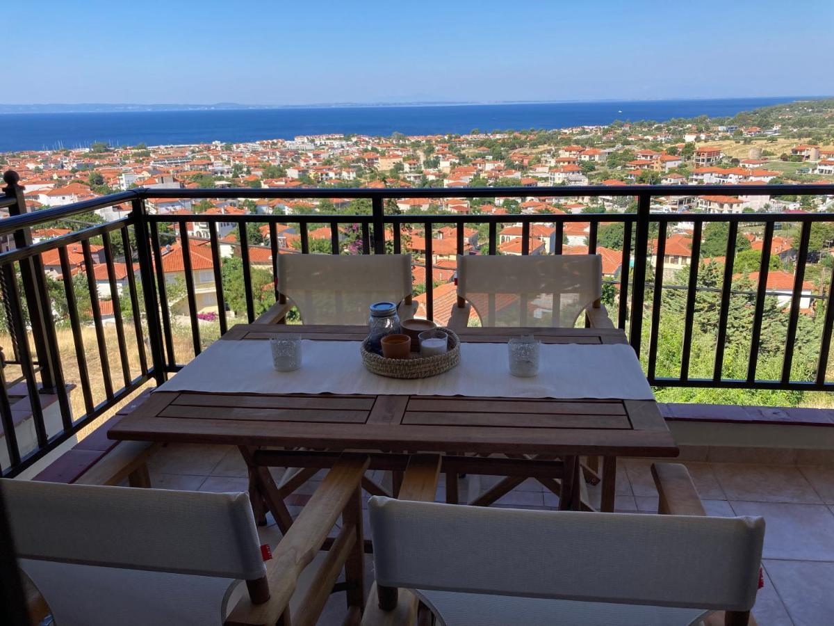 Nikiti Seaview Apartment Bagian luar foto
